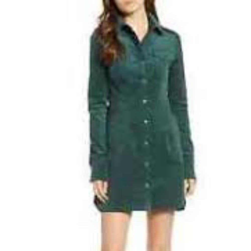 Free People | Dynamite in Cord Mini Dress